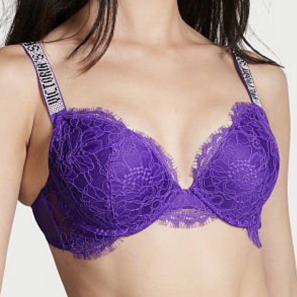 Victoria's Secret Purple Shine Bombshell Bra